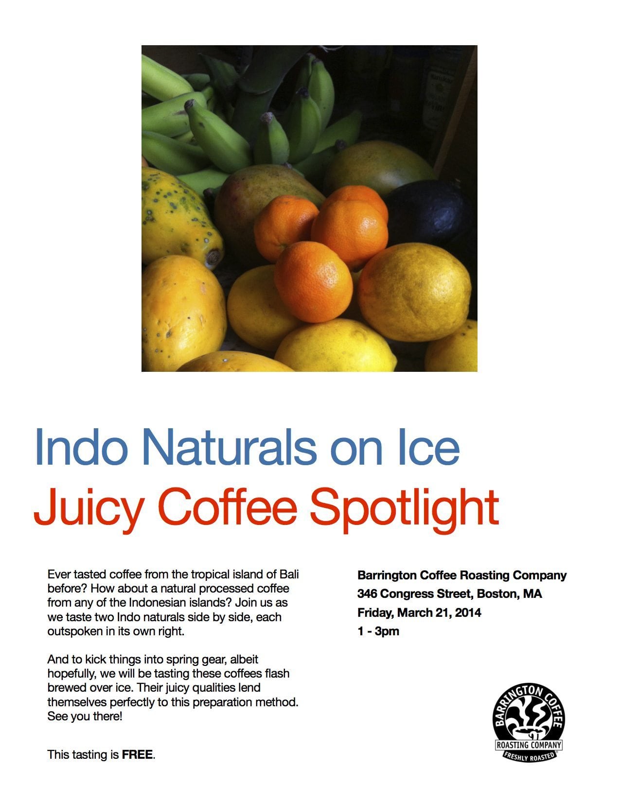 Indo Naturals March  2014