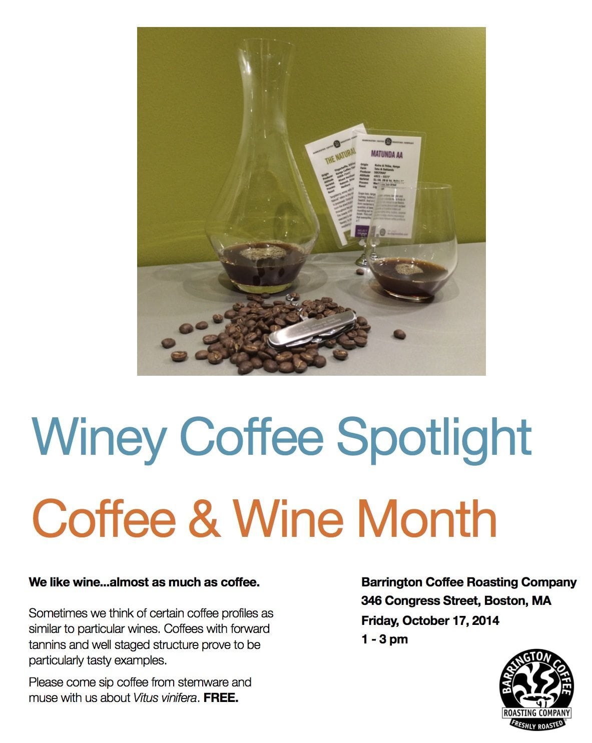 Winey Cofffee Spotlight Oct 2014 copy
